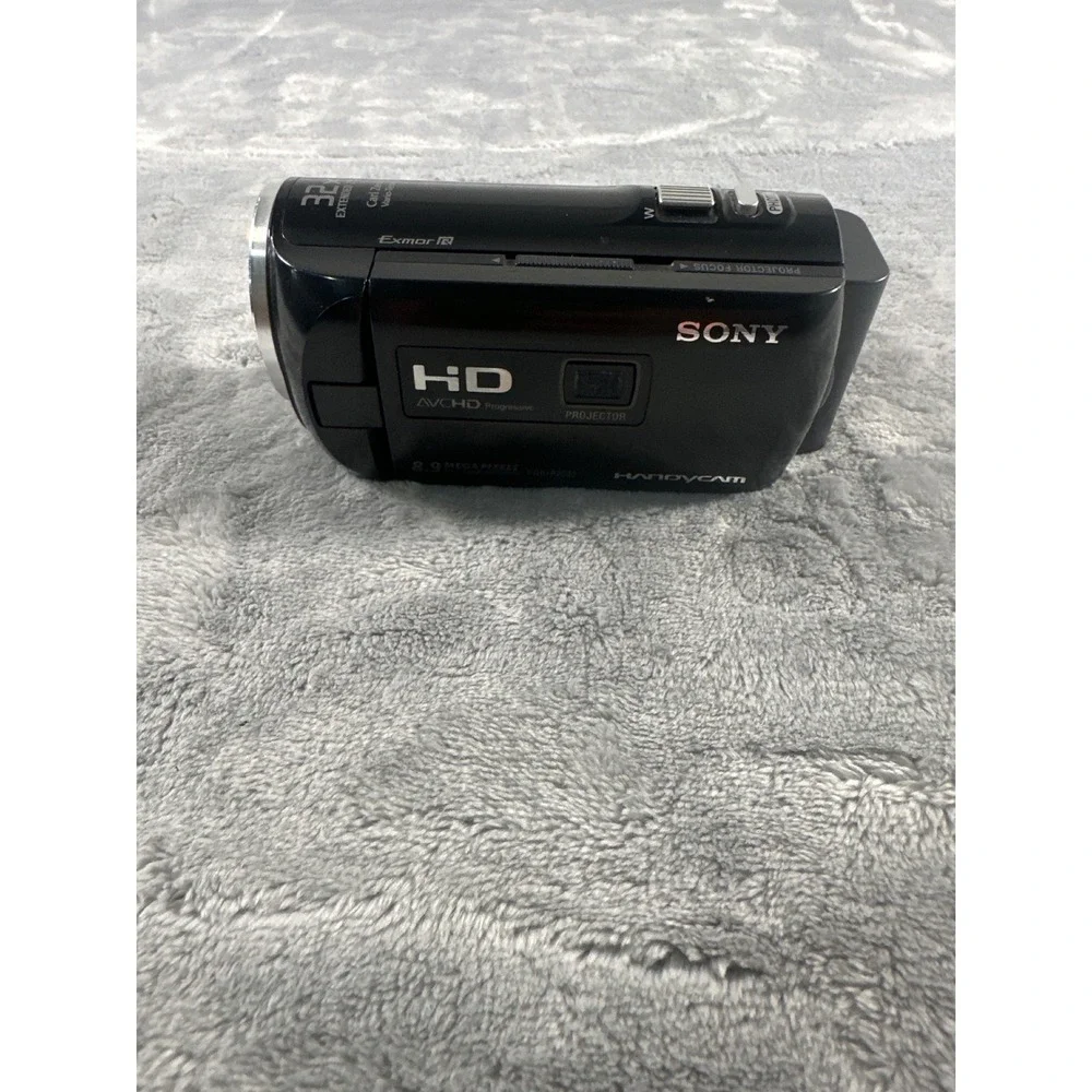 Sony Handycam HDR-PJ230 Black HD Camcorder Projector Carl Zeiss 32x Zoom 8.9MP